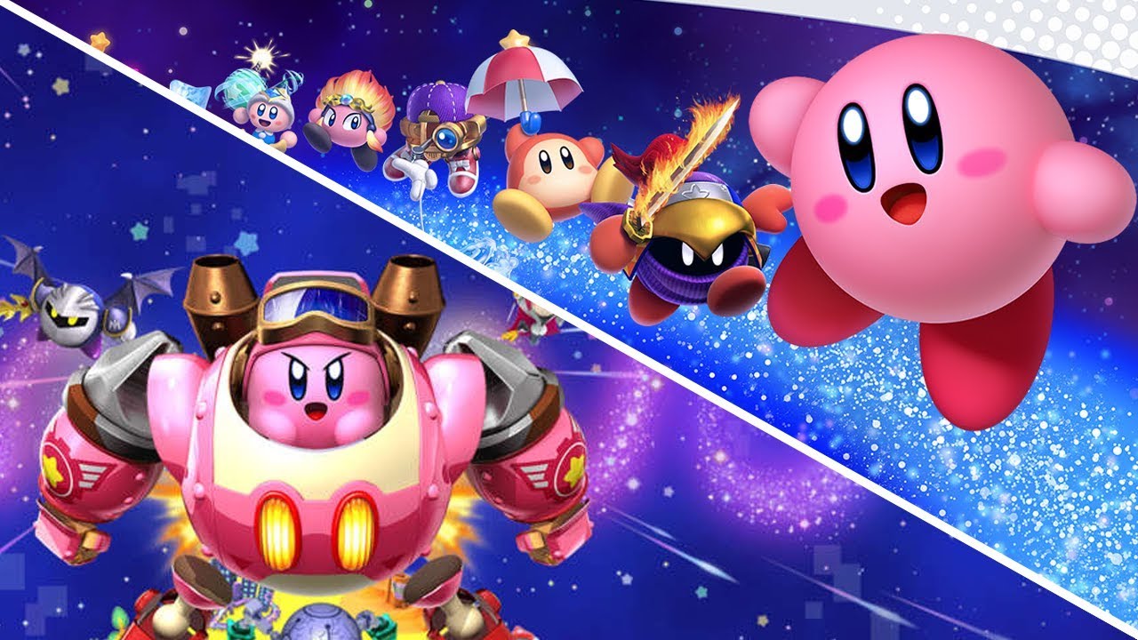 Kirby, Nintendo, Switch, Planet, Robobot, Star, Allies, puzzle, pieces, all...