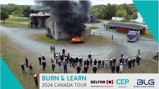 2024 BURN & LEARN CANADA TOUR