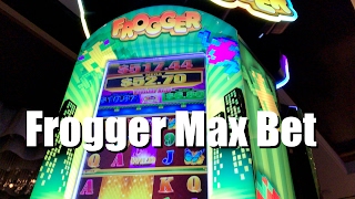Konami Frogger Slot: Free Games Feature Big Win
