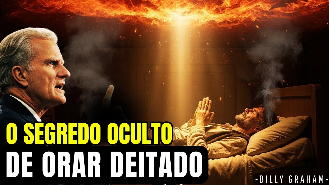 É ISSO QUE ACONTECE QUANDO VOCÊ ORA DEITADO NA CAMA | Billy Graham