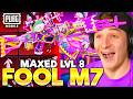FINALLY MAXED THE FOOL M7 GLORIOUS GUN LAB PUBG MOBILE