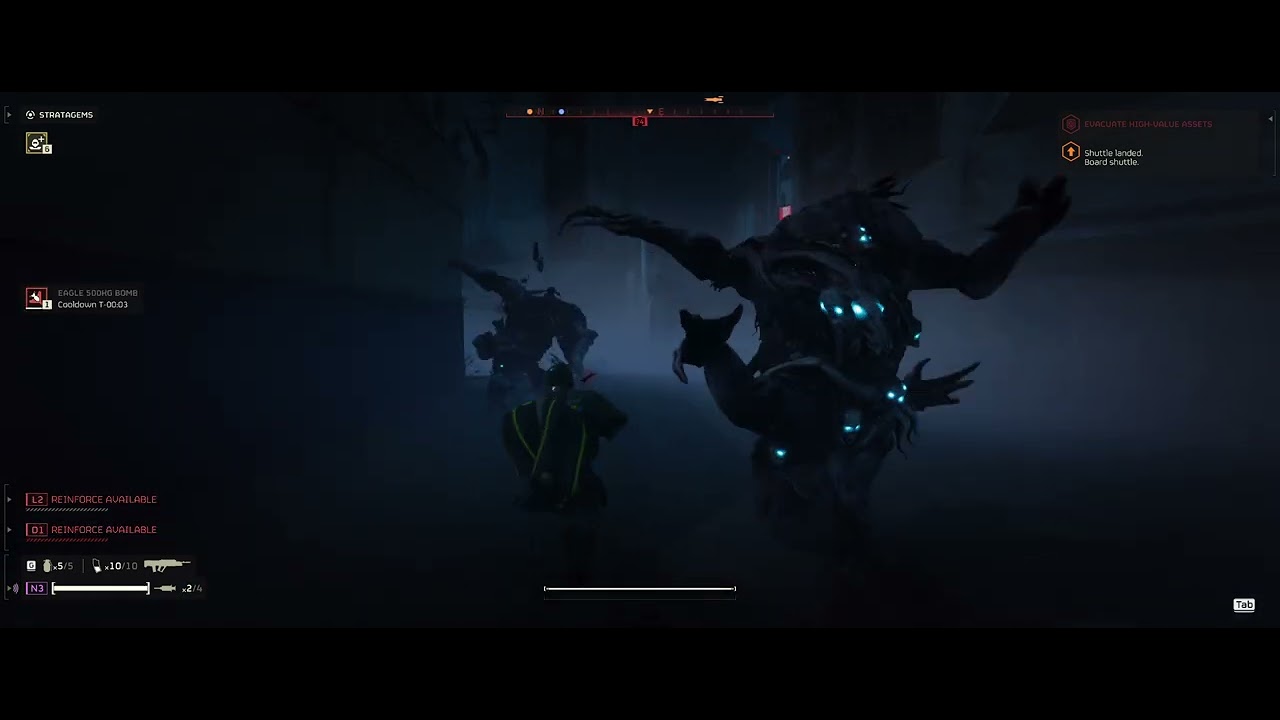 Defending super earth against the iluminent  Hell divers 2