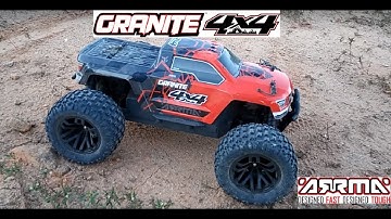 Arrma GRANITE 4x4 MEGA 2s Lipo Run
