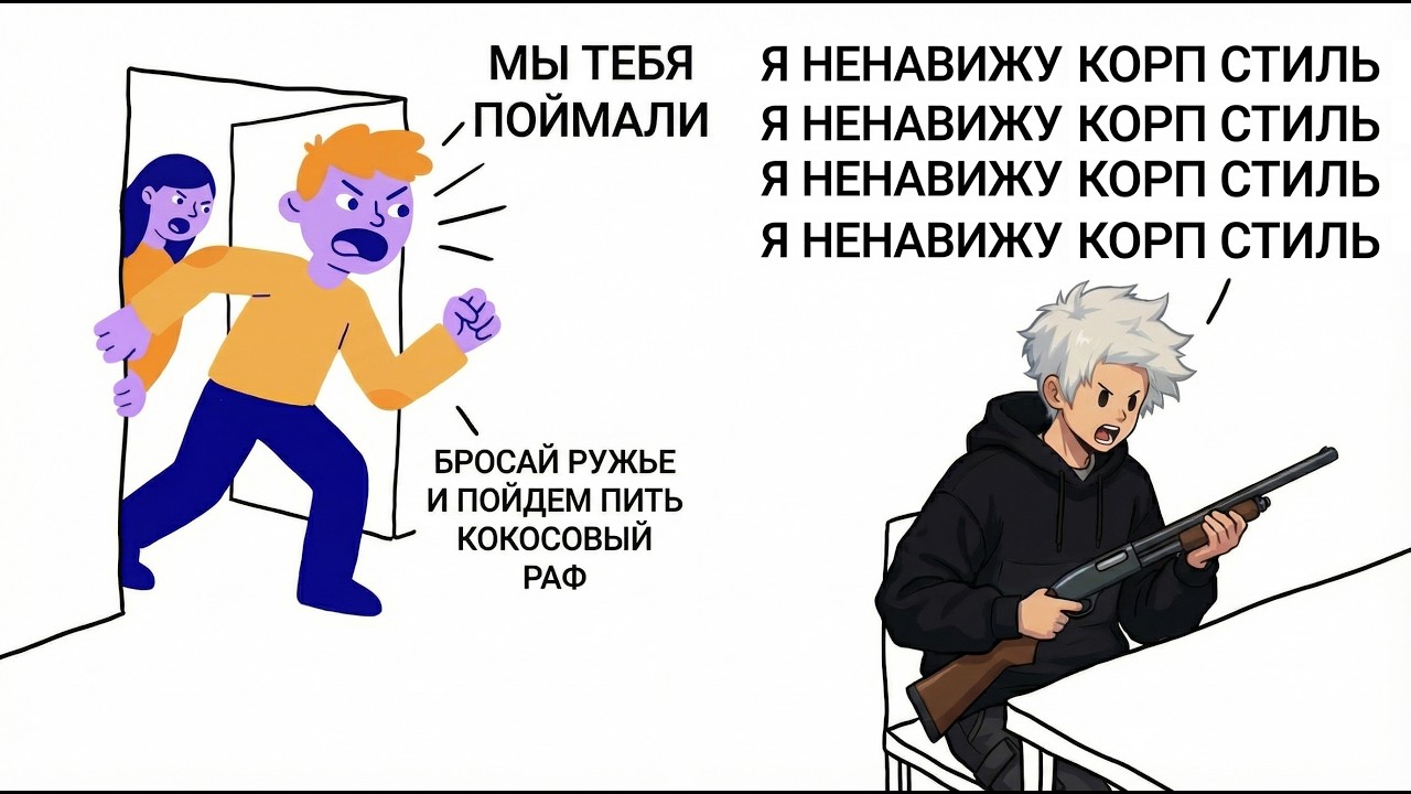 Этот стиль УБИЛ искренность