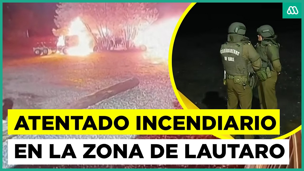 Nuevo atentado incendiario en la zona de Lautaro