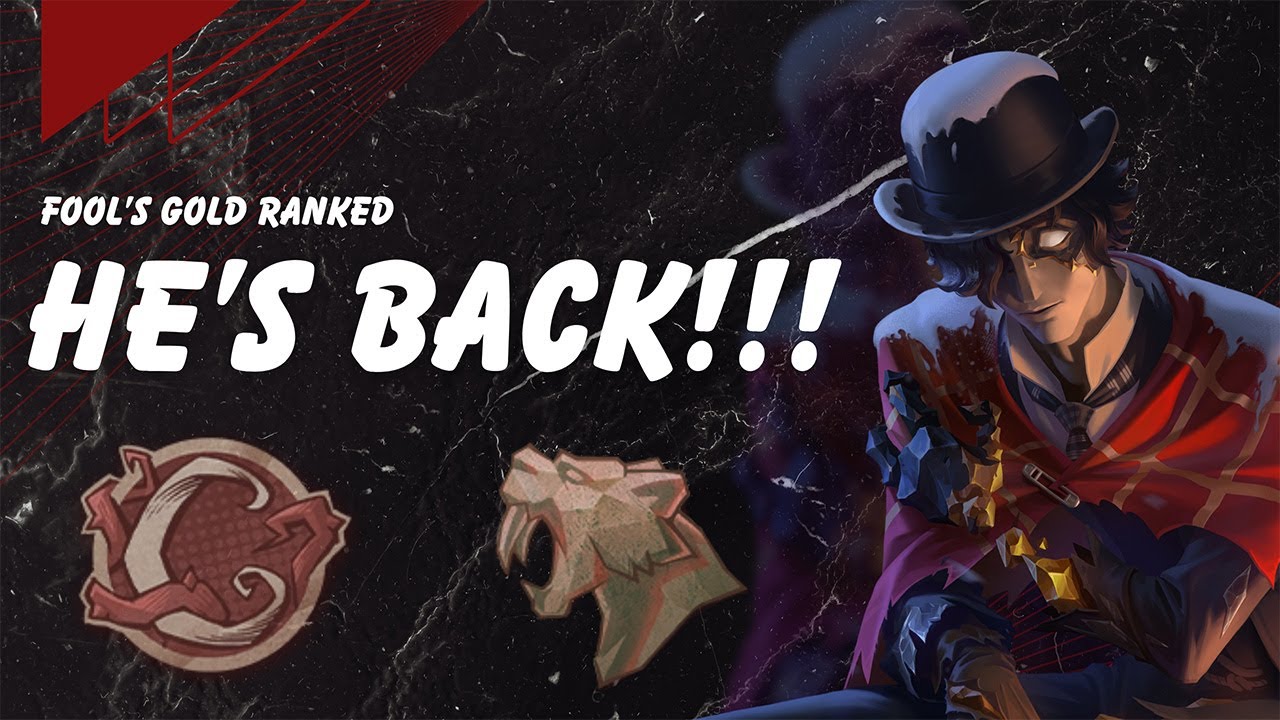 [Identity V] Fool's Gold || Ranking with my GOAT