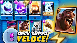 UMILIO gli Avversari con Questo DECK 1.9! 3 Spiritelli + DOMATORE! Clash Royale ITA!