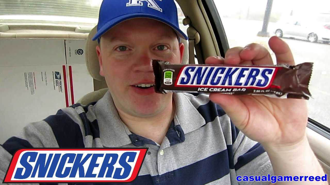 Reed Reviews Snickers Ice Cream Bar
