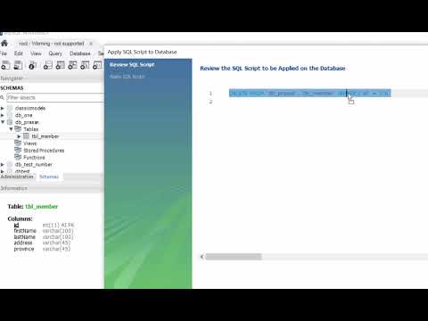 แนะนำเทคโนโลยี Database - ลบข้อมูล record