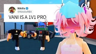 I Faked a Roblox 1V1 Against A PRO (Murder Mystery 2) screenshot 3