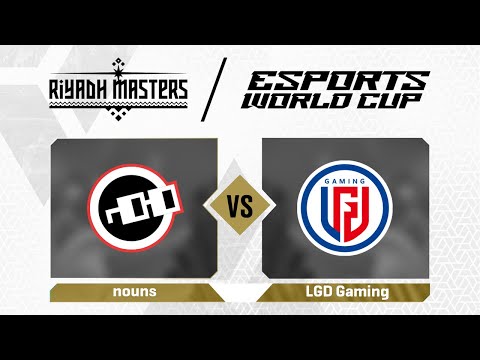 nouns проти LGD Gaming | Riyadh Masters x EWC - Day 4 - Play-In