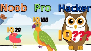 NOOB vs PRO vs HACKER - Bird Sort Puzzle | @PocketBear470 screenshot 3
