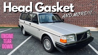 I fixed my MAJOR engine issue! Volvo 240 Wagon