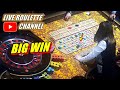  live roulette   morning session in real casino  big win exclusive  20231228