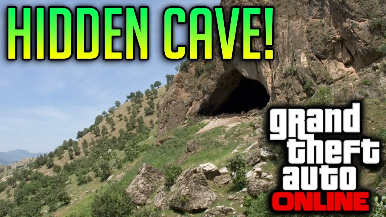 GTA 5 Online "Secret Cave" After Patch *1.32* YouTube