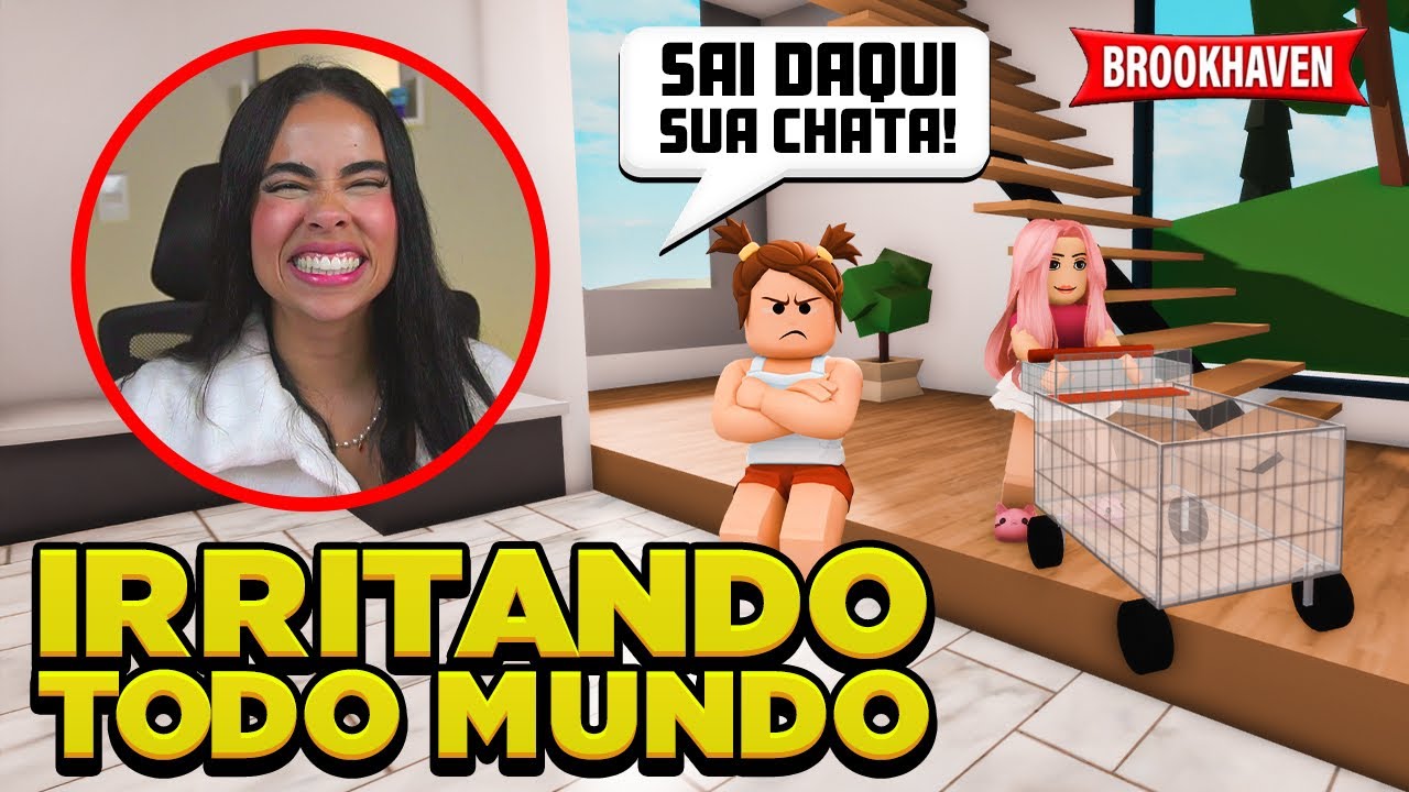 INVADINDO CASAS E IRRITANDO OS MORADORES DE BROOKHAVEN