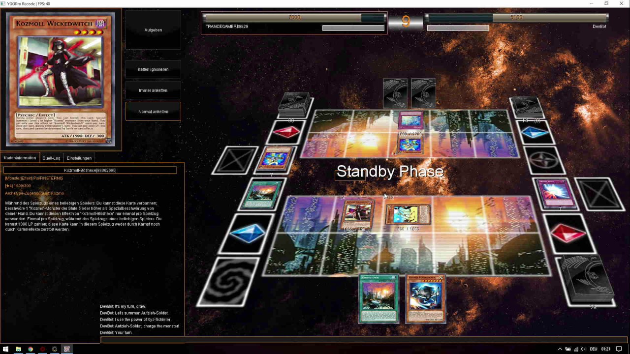 KOZMO DECK 2017 KOZMO VS RANK 5 XYZ