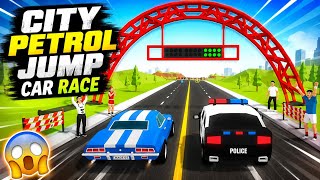 🚗💨 City Petrol Jump Car Race 🔥 Crazy Stunts & High Speed Gameplay | Android Game screenshot 3