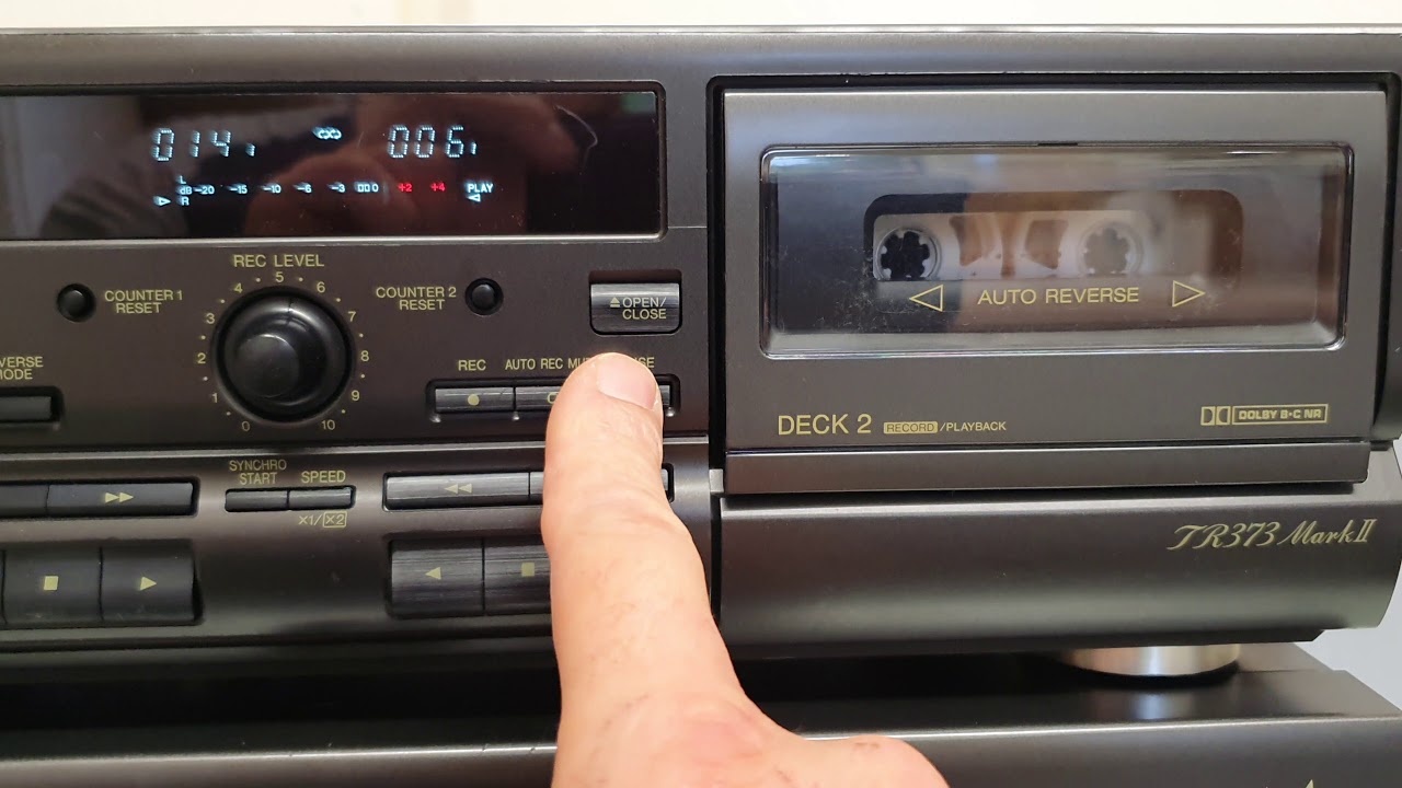 TECHNICS RS TR373 MARK II DEMO