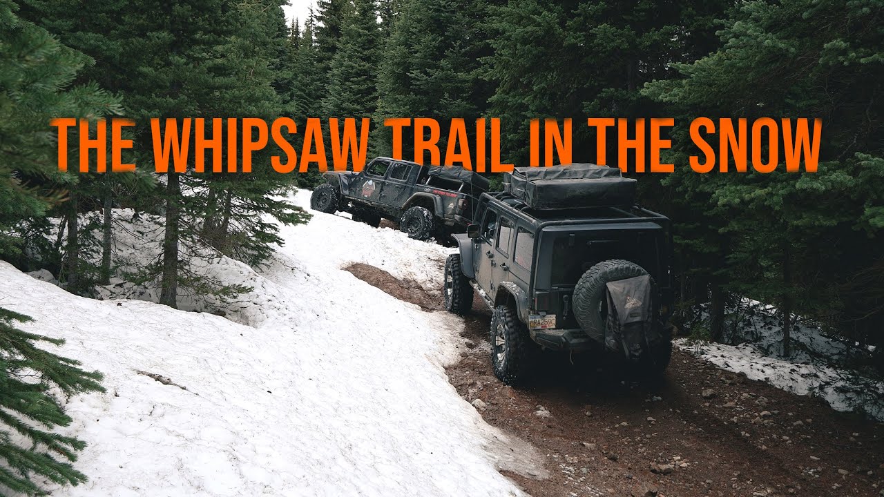 The Whipsaw Trail In The Snow | Built Jeep Gladiator & EcoDiesel JL Wrangler Epic Off-Road Adventure