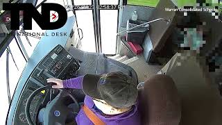 7th-grader jumps into action to stop school bus, save students after driver faints