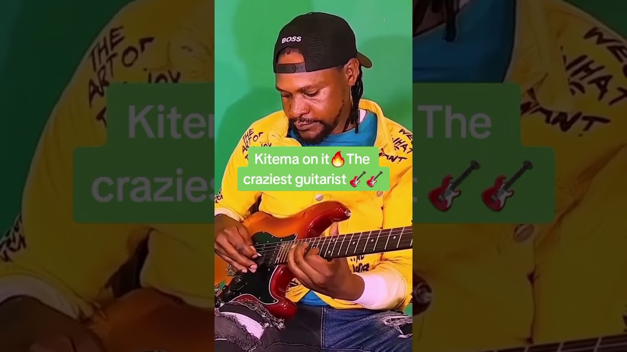 Top Kamba Guitarist Kitema Tsunami playing his best Benga strums, The best of Kama Guitar Music