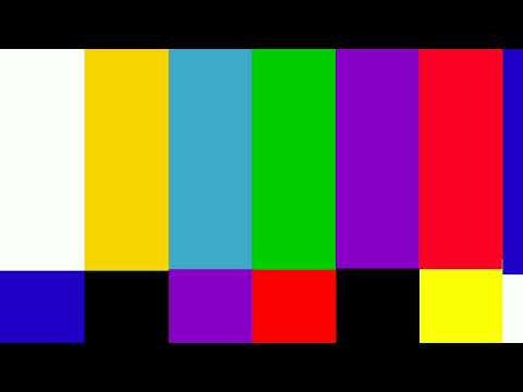 TV color static bar