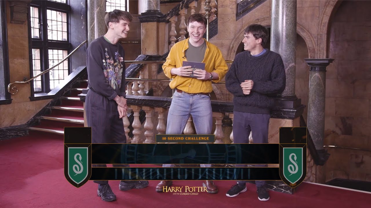 Cursed Child Challenges | 10 Second Challenge with Jonathan & Dominic
