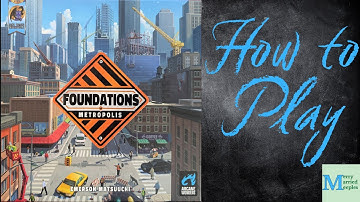Foundations of Metropolis - 2 Player How to Play