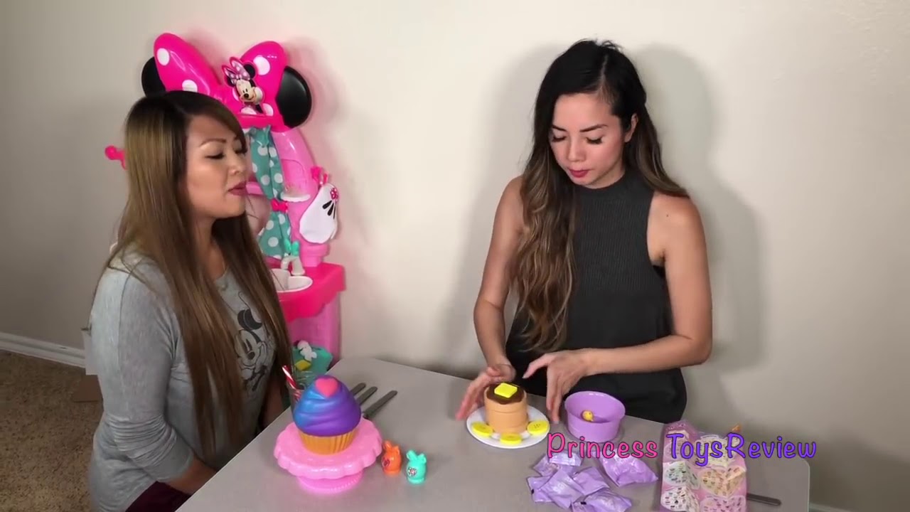 79 Pretend Play Cooking with Minnie Mouse Kitchen Toy with Princess