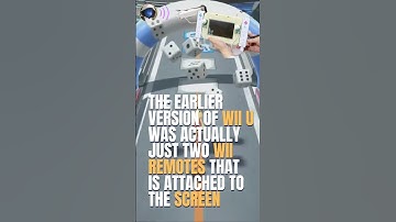 Earlier version of the Wii U (Prototype)