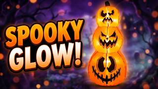 SPIRIT HALLOWEEN! 🎃 4ft Jack-O-Lantern Stack Inflatable Review