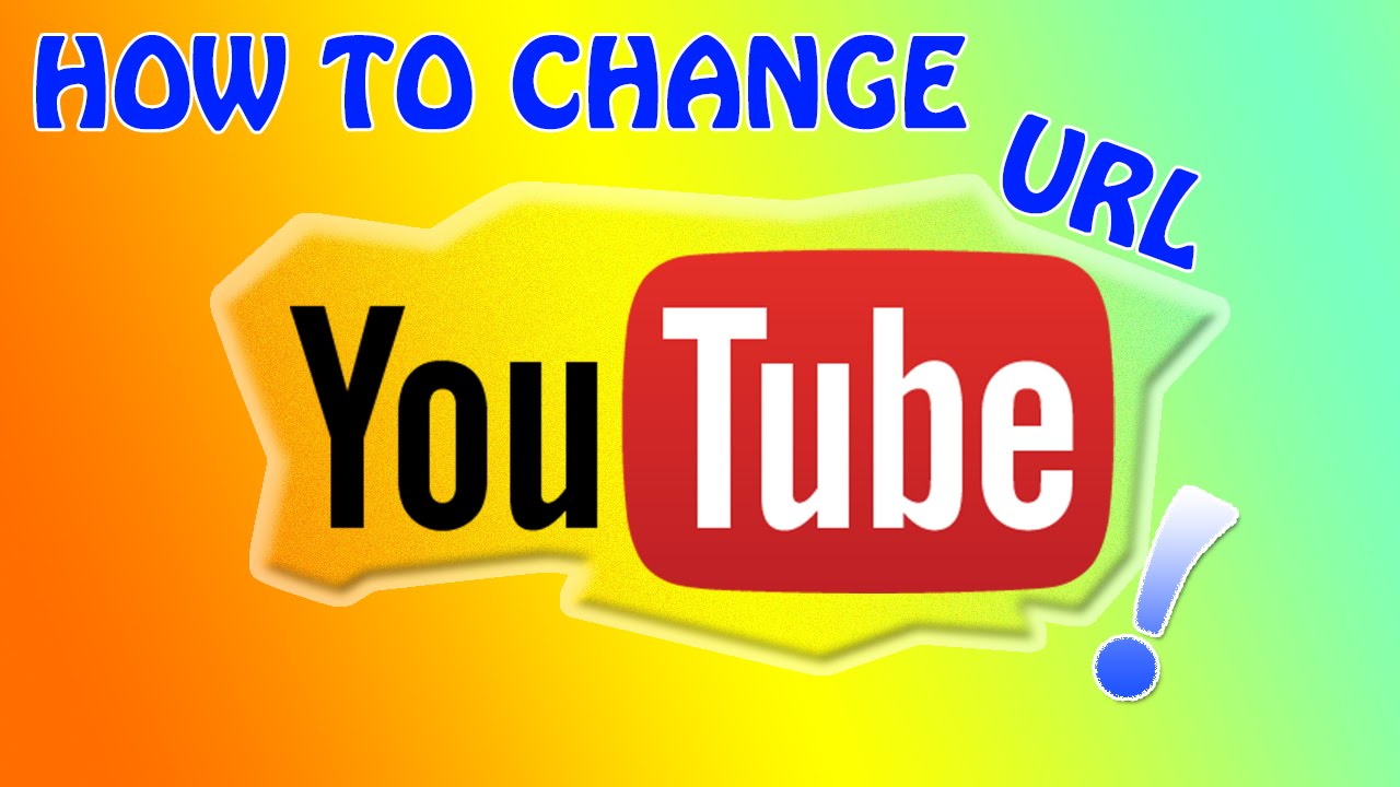 How to change Youtube custom URL 2015