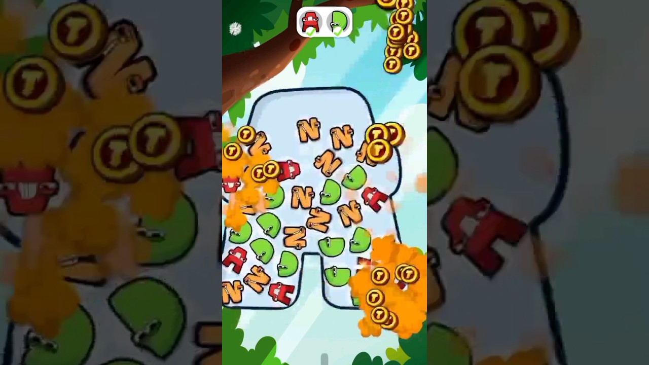 alphabet lore puzzle  🔴🟡🟢           