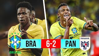 Brazil vs Panama | 6-2 | Extended Highlights And Goals | World Cup 2026 Match