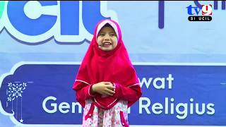 YASMIN (Ustadzah Cilik) Bawakan Tausiyah Tentang 'Ridho Allah Tergantung Ridho Orang Tua'