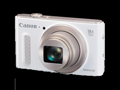 Canon Powershot SX610 HS Hands On Review - YouTube