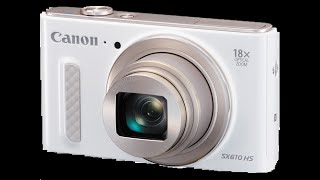 Canon Powershot SX610 HS Hands On Review - YouTube