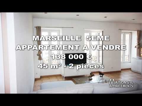 MARSEILLE  5EME - APPARTEMENT A VENDRE - 138 000 € - 45 m² - 2 pièces