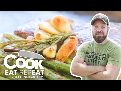 Rosemary Garlic Strip Steak | Blackstone Griddle