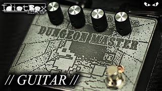 IdiotBox Effects Dungeon Master  GUITAR Demo