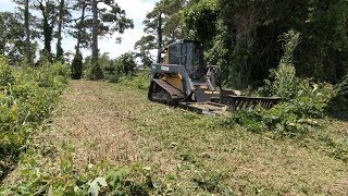 MTL XCT Mowing A Field Full Of Devilsweed