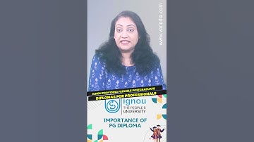 IGNOU providing flexible postgraduate diplomas for professionals #shortsvideo