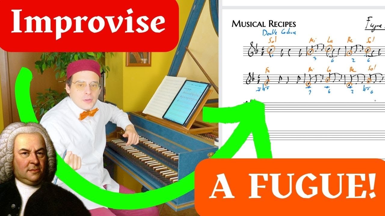 How to improvise a Fugue Step by Step! + PDF Download 
