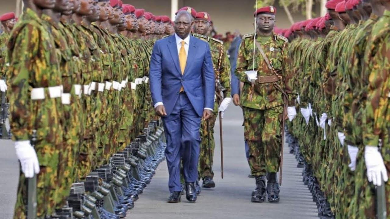 Ruto Presides Over Passing-Out Parade of New GSU Recruits in Nairobi