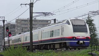 特急しらゆき5号新潟行きE653系H204編成【4K】55M