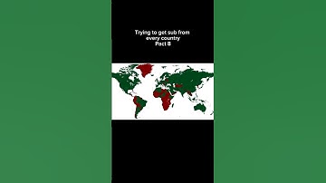 Trying to get sub from every countryPact 8 #country #europe #map #mapping #world