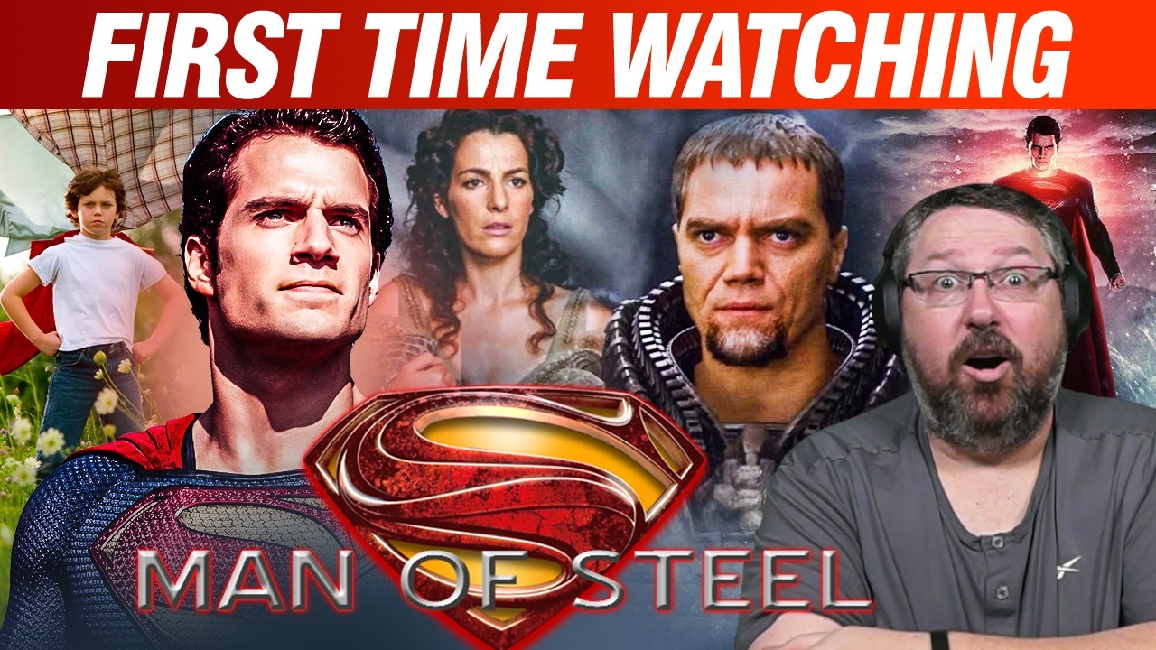 Man of Steel (2013) | Movie Reaction | First Time Watching #superman #dc