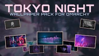 Famous Tokyo Night Wallpaper Pack for Omarchy Wealth