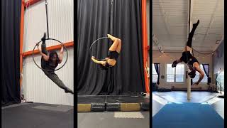 Aerial Hoop / Lyra Technical Demo 